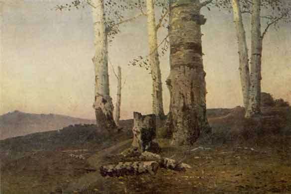 Birches 1886